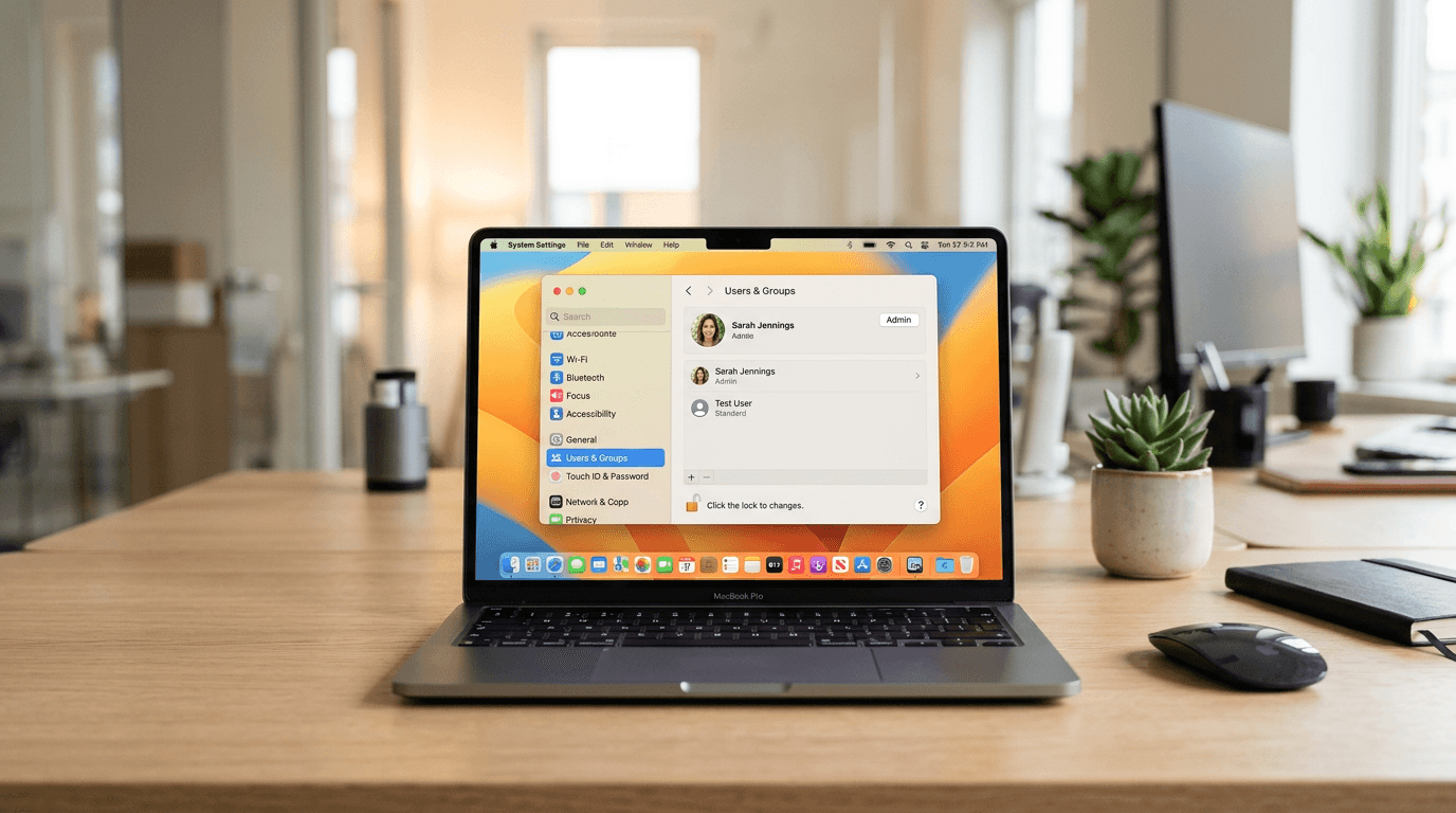 Cover Image for Removing Admin Rights from a Mac User Account
